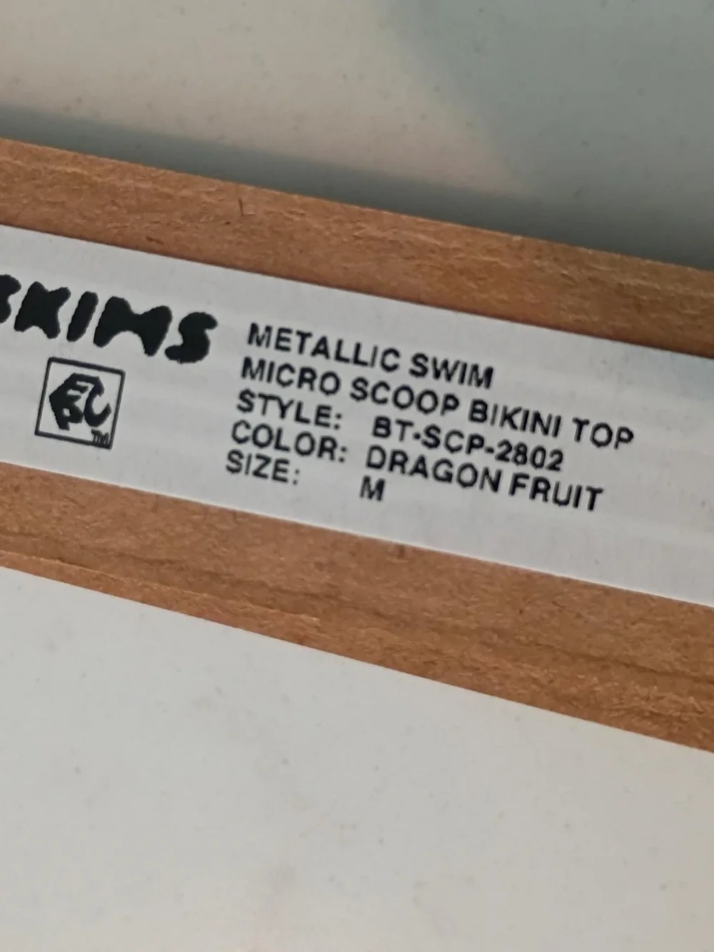 🔥 Metallic Swim Medium NWT DRAGON FRUIT